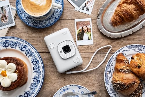 Fujifilm INSTAX Mini LIPLAY Hybrid Instant Camera - Misty White - image 8