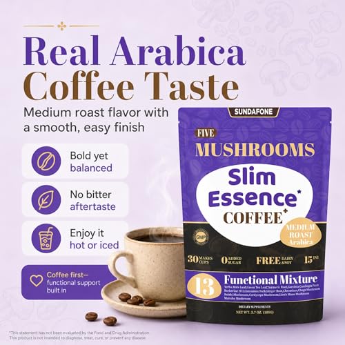 SUNDAFONE Slim Essence Mushroom Coffee