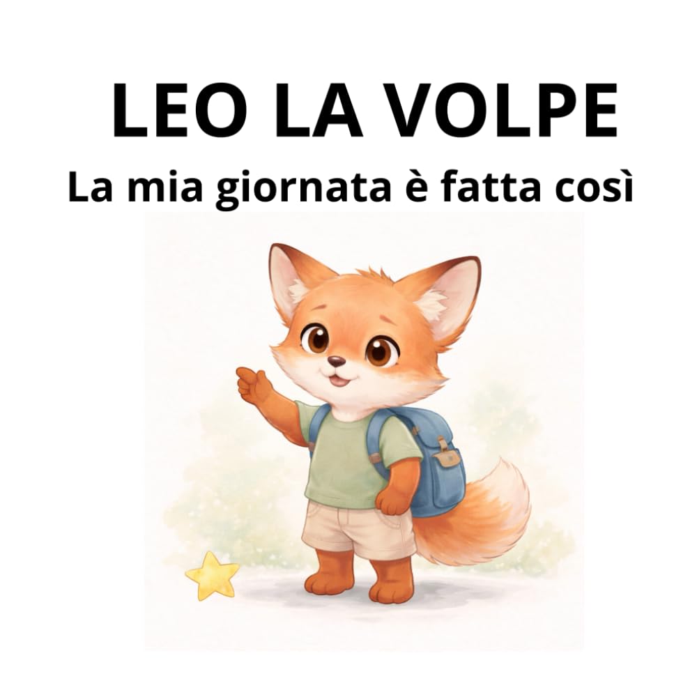 Leo la Volpe: La mia giornata è fatta così: Una storia rassicurante per bambini con autismo, che amano sapere cosa succede dopo (Le storie di Leo la Volpe)