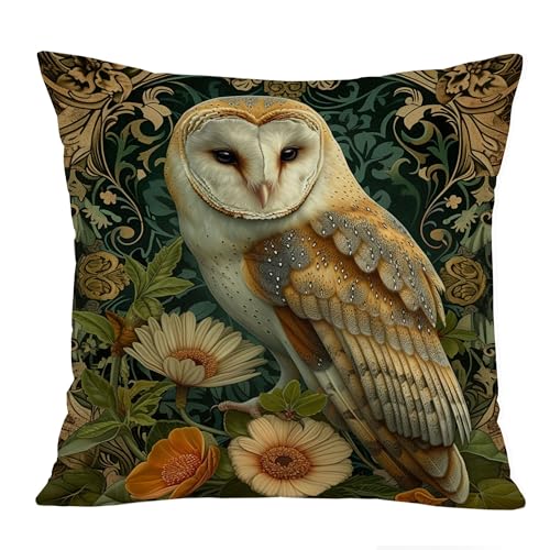 Ethan Taylor Animals Throw Pillow Soft Cushion Cover 'William Morris
