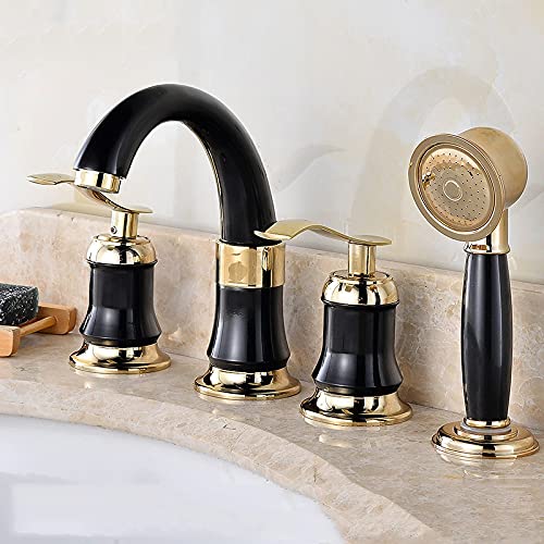 Robinet séparé chaud froid laiton pour lavabo de salle de bain