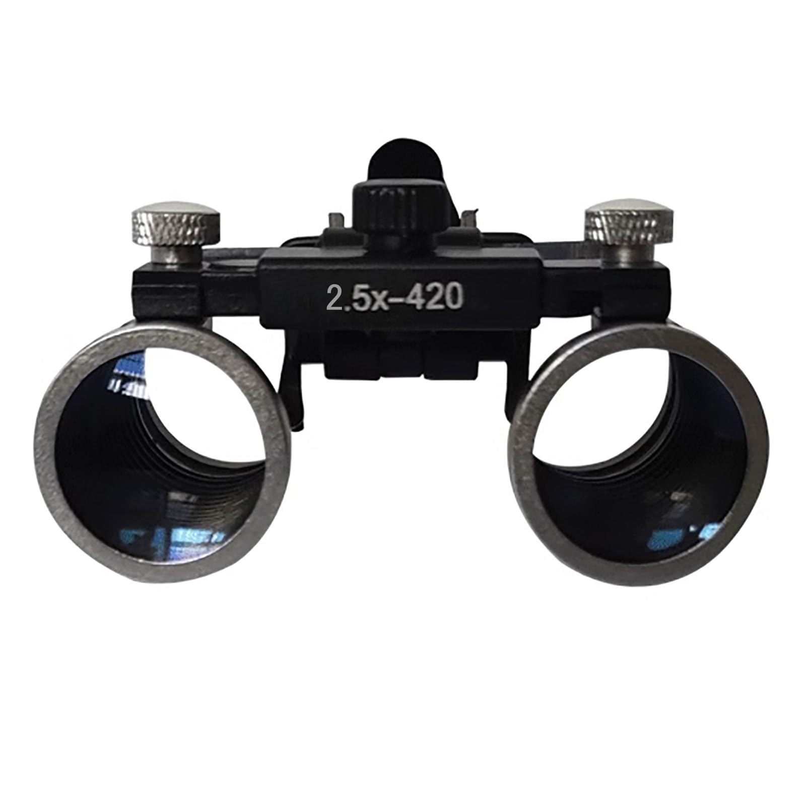 Dkploe Without Light Dental Loupes 2.5X / 3.5X Surgical Medical Binocular Loupes Working Distance 420Mm For Dentistry Precision Manufacturing Jewelers Etc(,2.5X)