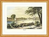  Biller Antik Wroclaw um 1850 Nay Basse-Silésie ancienne Allemagne 58 encadrée