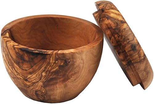 Miniatura 3 de Naturally Med Azucarera de madera de olivoconservador de sal