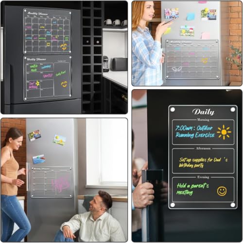 DIYMAG Magnetic Calendar for Refrigerator Fridge - Image 6