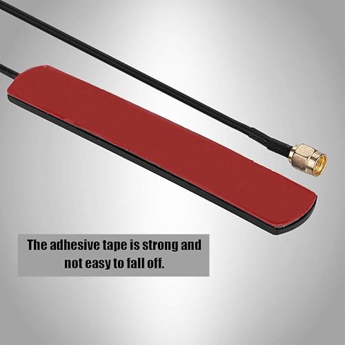 Miniatura 4 de SMA - Antena de radio masculina, escáner bidireccional de banda ancha, antena de radio móvil, montaje de vidrio, banda completa móvil