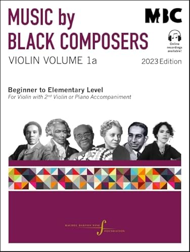 Music by Black Composers: Violin Volume 1a