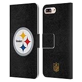 iphone 6 32gb mercado libre chile Sistema de cierre magnético Head Case Designs Licenciado Oficialmente NFL Fútbol Logotipo de Pittsburgh Steelers Carcasa de Cuero Tipo Libro Compatible con Apple iPhone 7 Plus/iPhone 8 Plus