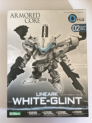Kotobukiya Armored Core White Glint SD-Style Kit Modelo miniatura 1