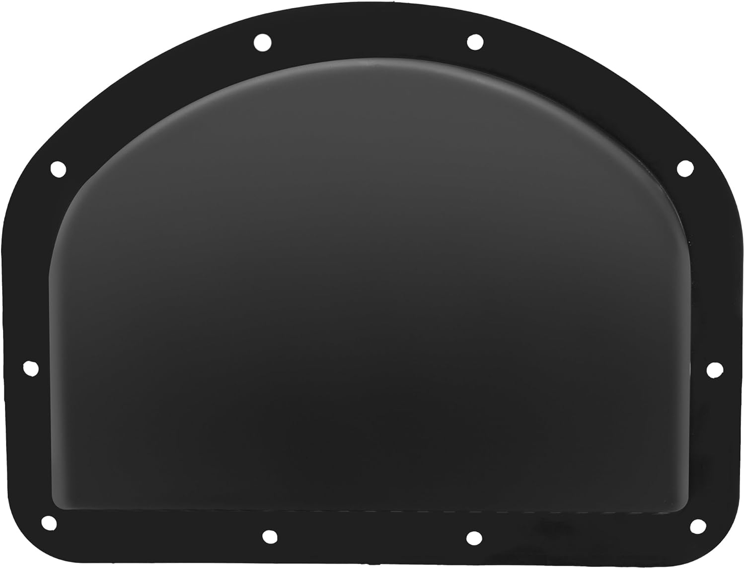 RecPro Trailer Exterior Vent Cowl | Driver's Side Front | Curb Side Rear with Grill | UV & Water Resistant (2 Pack, Black)