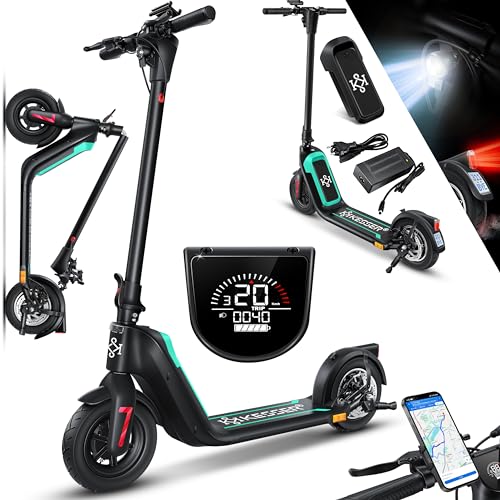 KESSER E-Scooter mit Straßenzulassung 40km Reichweite Faltbarer Elektro...