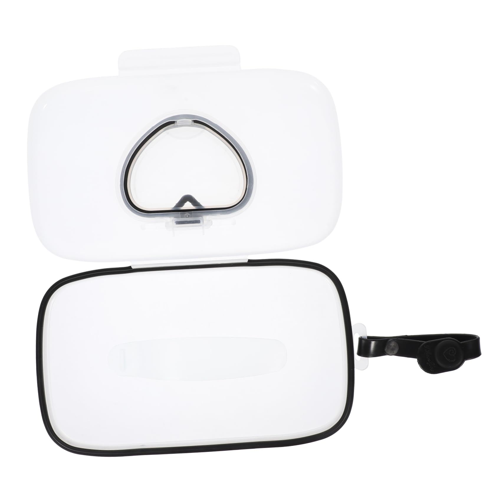 Ciieeo Lot De 5 Porte-lingettes Portables Pour Bébé Distributeur De Lingettes En Plastique De Voyage Couvercle De Boîte À Mouchoirs Utilisation Facile Dune Seule Main