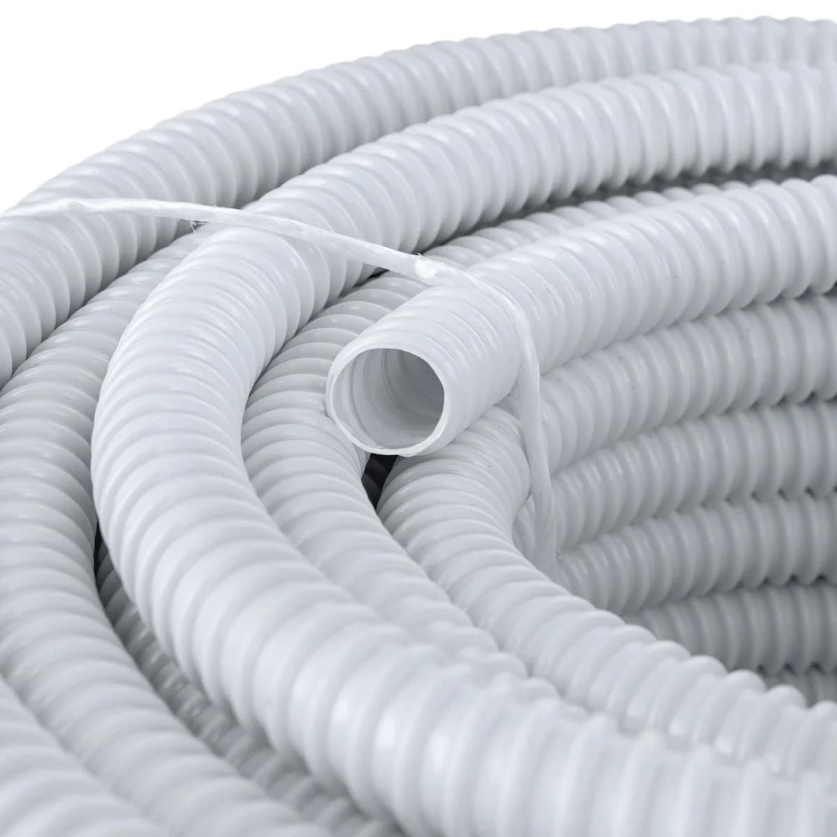 Tubo flessibile per condensa, 30 m, tubo flessibile a spirale rinforzato con interno liscio per condizionatori d'aria per il drenaggio dell'acqua di rugiada Ø16 mmØ20 mm, dimensioni: 20 mm,