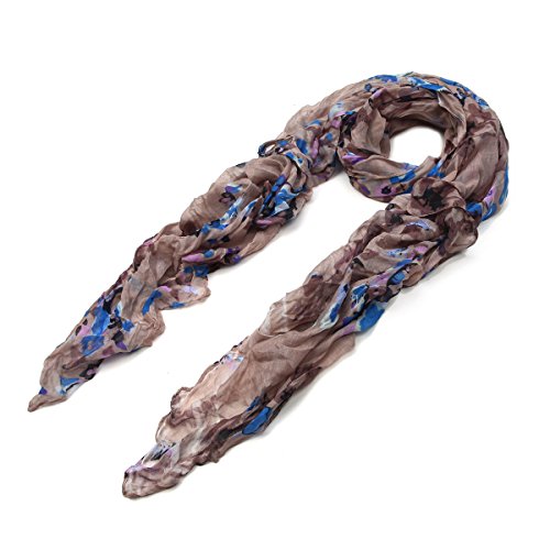 Elegant Abstract Cherry Blossom Sakura Floral Scarf Wrap2