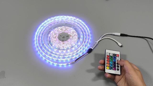 Amazon.com - RGBZONE Mini 4PIN LED Controller 24 Keys IR Wireless