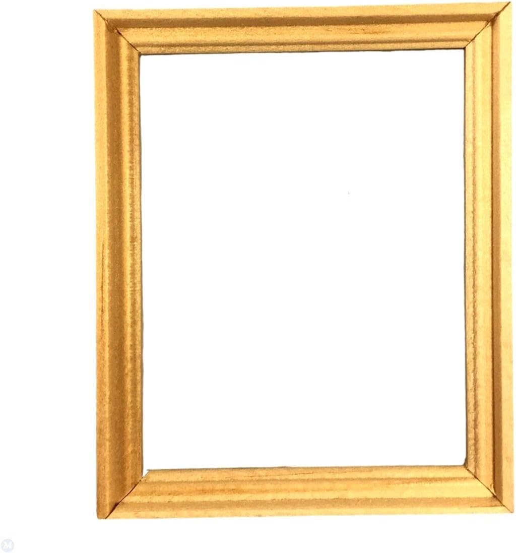 Melody Jane Dolls House Unfinished Empty Picture Frame Large Bare Wood Miniature Accessory