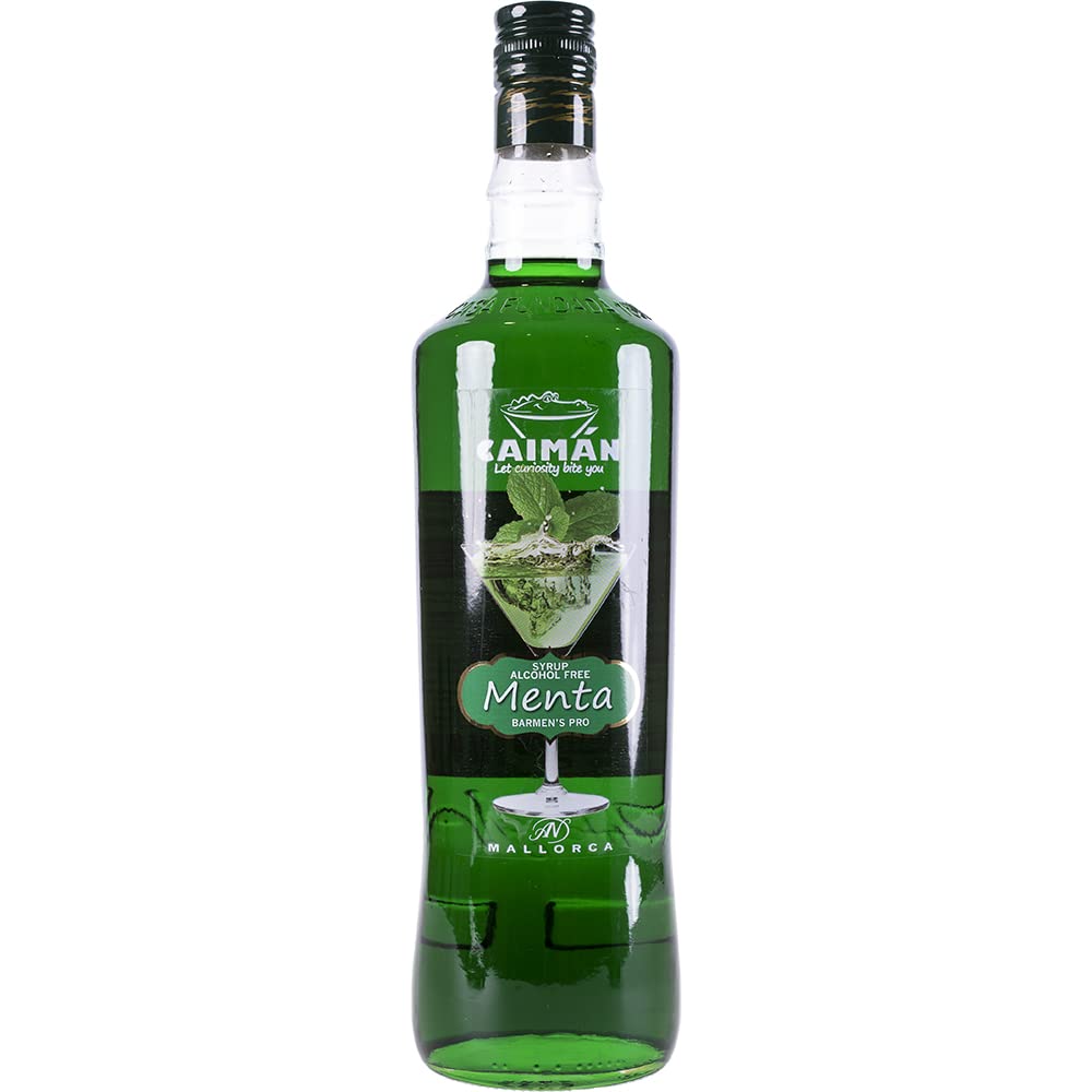 Antonio Nadal Destilerías Caimán Jarabe Menta Sin Alcohol 1000 ml