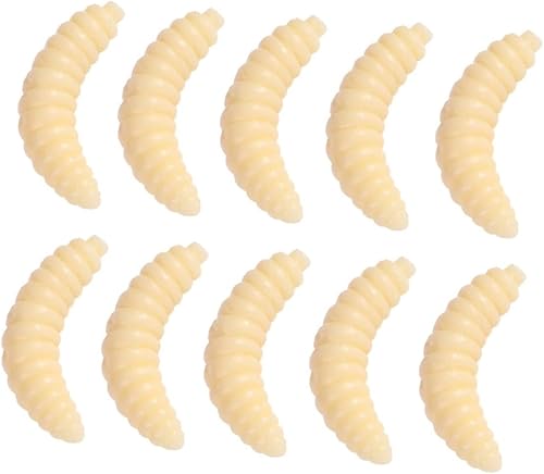 Miniatura 8 de BESPORTBLE 10 unids pesca gusano pesca gusano señuelo señuelos de pesca señuelos artificiales pesca cebo falso