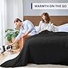 King Size Weighted Blanket for Adults (20 lbs, 80” x 87”, Black) Cooling Heavy Blanket for Sleeping Perfect for 190-210 lbs, Breathable Blanket for Adults & Couple All Season, Machine Washable #3