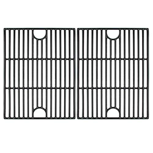 VICOOL 17 inch Polished Porcelain Coated Cast Iron Non-Stick Grill Grates Replacement Parts for Nexgrill 720-0830H, 720-0670A, 720-0670C, Kenmore, Uniflame, Kmart Gas Grill Models, HyG119B