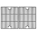 VICOOL 17 inch Polished Porcelain Coated Cast Iron Non-Stick Grill Grates Replacement Parts for Nexgrill 720-0830H, 720-0670A, 720-0670C, Kenmore, Uniflame, Kmart Gas Grill Models, HyG119B