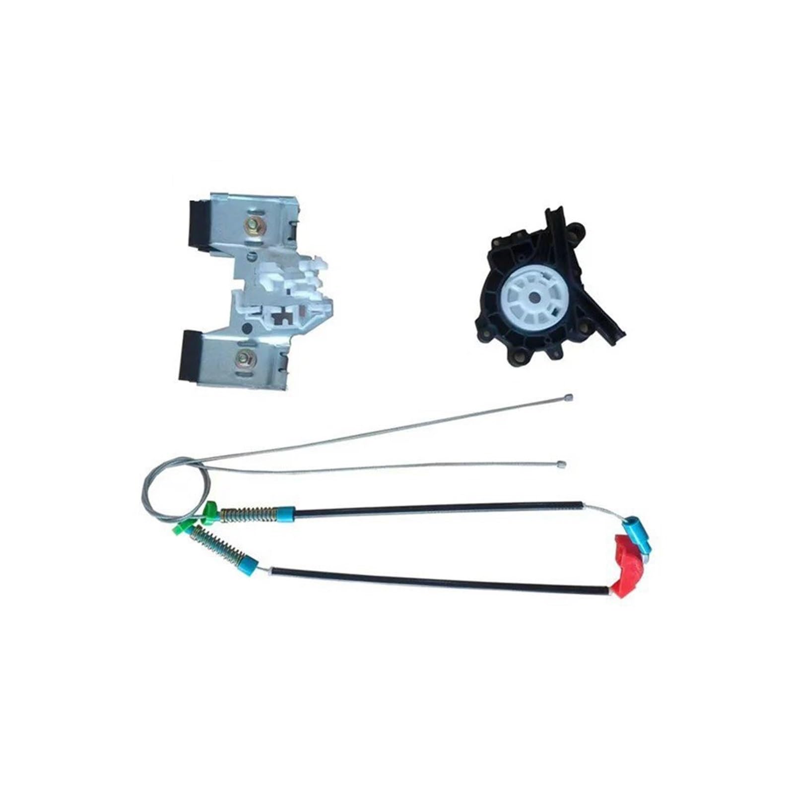 Sauanmnktp Rear Left Window Winder Repair Kit For Vw For Golf 3 Mk3 1991-1998 Window Regulator Repair Kit Right Door(Rear Left)