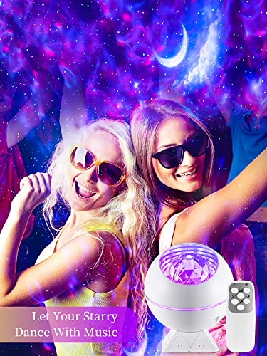 Onefire Galaxy Projector For Bedroom, 43 Lighting Modes Star Projector Galaxy Light, Remote Timer Moon Lamp Ceiling Projector Lights For Bedroom,Voice Control Cloud Projector Room Lights For Bedroom #TOP7