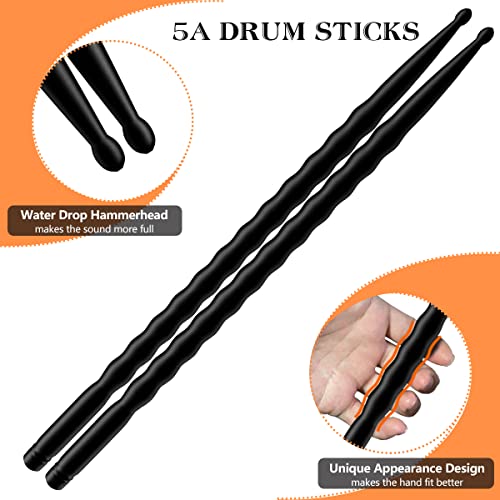 Arlx DRUM STICKS -02 Sticks 5A Drumstick 2 Pack Carbon Fiber Drumsticks thumb #1