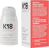 K18 Leave-In Repair Hair Mask Treatment to Repair Dry or Damaged Hair - 4 Minutes to Reverse Hair Damage from Bleach, Color, Chemical Services and Heat 3 pack Image