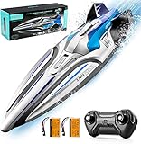 4DRC Remote Control Boat for Kids & Adults,Fast Rc Boat for Pools and Lakes,2.4 GHz Racing Boats wit
