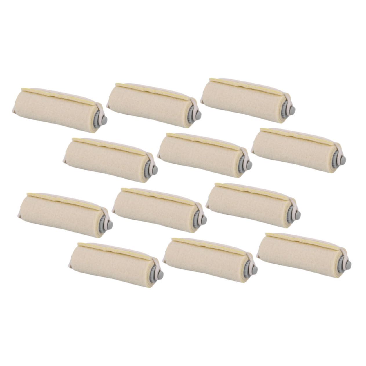 Healeved Perm Insulation Cotton Pads 12pcs for Hairdressing Heated Curlers Salon Use