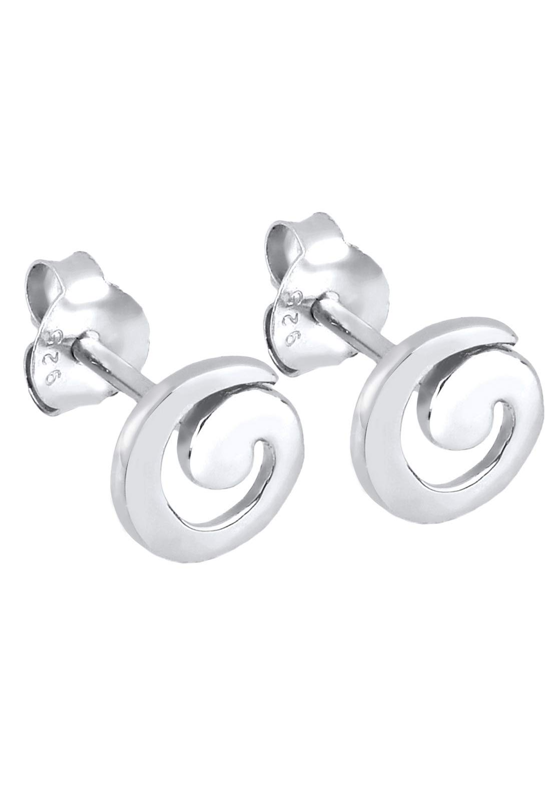 Elli Women's 925 Sterling Silver Xilion Cut Stud Earrings