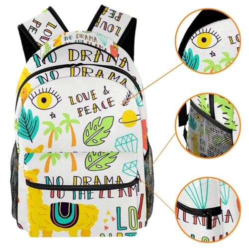 Sac à dos d'école cactus pour la rentrée des classes et les sorties de week-end