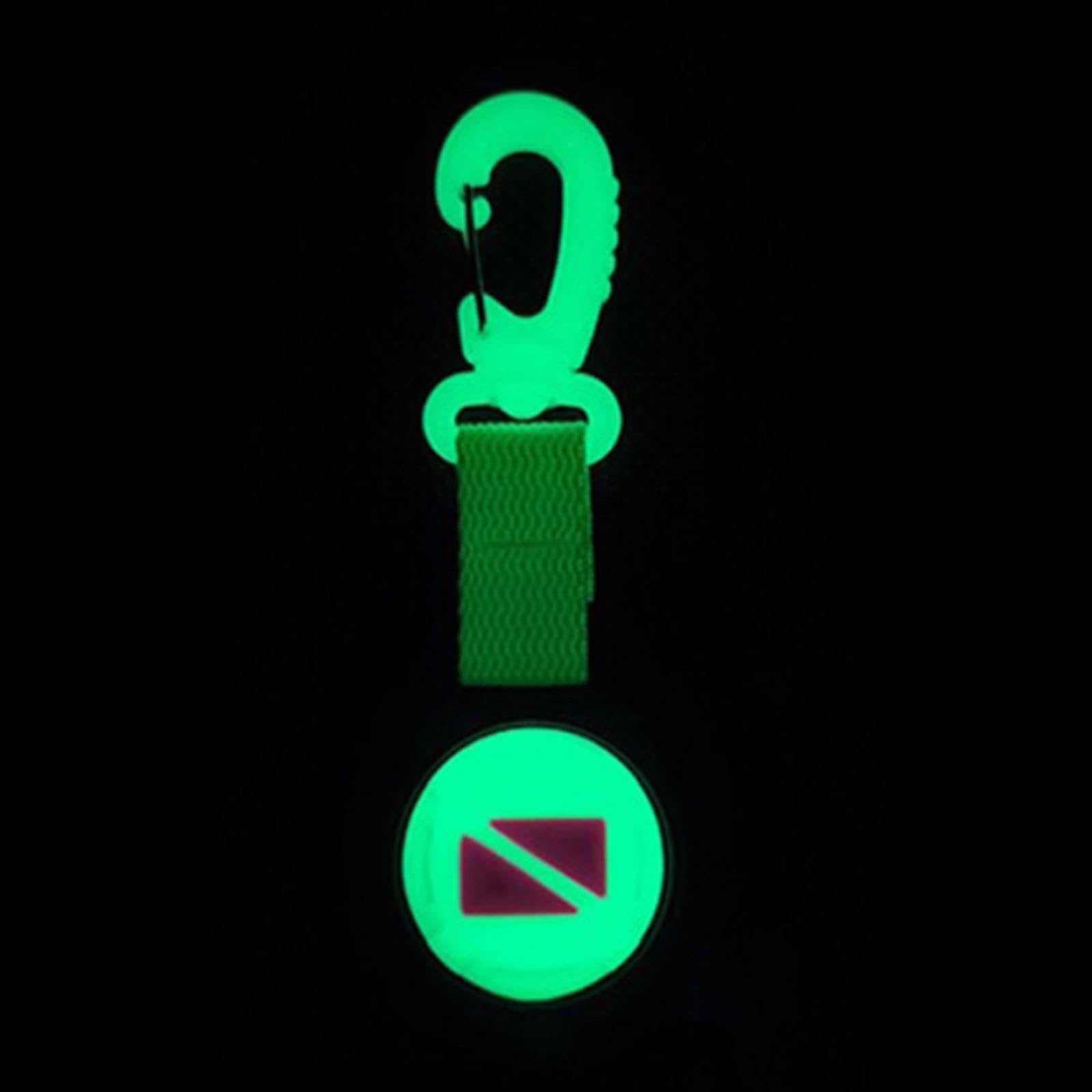 Diving Retractor con Moschettone Estensibile in Acciaio Cinghia Elastica Retrattile per Attrezzi Subacquei Gancio Portapinze Maschera Boccaglio Suppor
