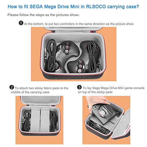 RLSOCO Case Hoes voor SEGA Mega Drive Mini 2/Mega Drive Mini - Image 4