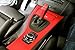 VViViD Dry Red Carbon Fiber Vinyl Wrap Twill Weave Adhesive Film Roll Air Release Detailer Sheet (6ft x 5ft)