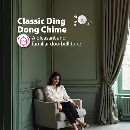 Image of Havells Grey Star Ding Dong Electronic Door Bell, White