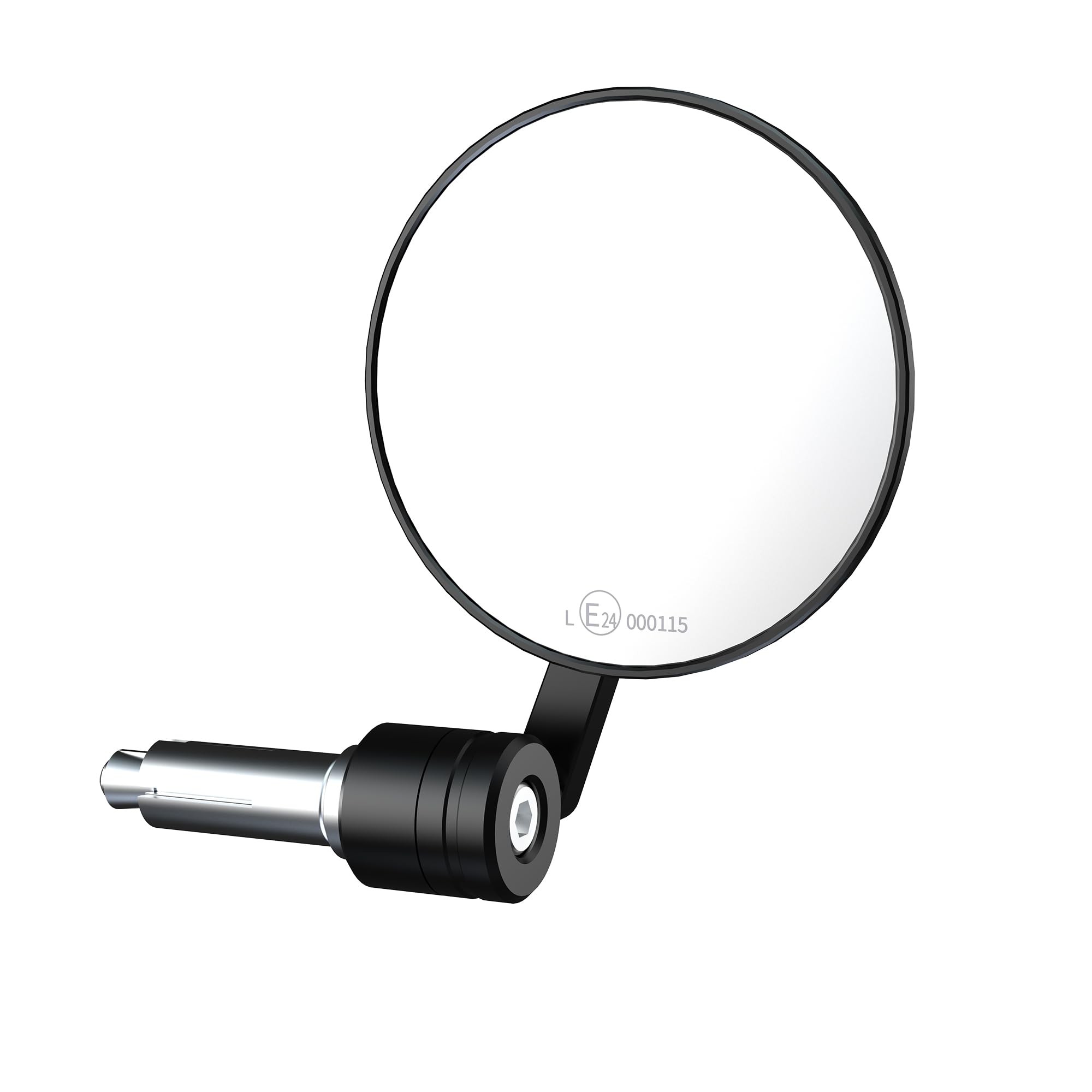 Oxford Circle 360 XL Bar End Mirror OX516 | Fully adjustable E-Marked Motorcycle Mirror