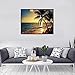DIY 5D Diamond Painting by Number Kit,Round Drill Embroidery Cross Stitch Arts Craft Home Night Beach View 11.8 X 15.7 Inch