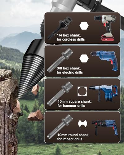 Wood Splitter Drill Bits 45mm+32mm