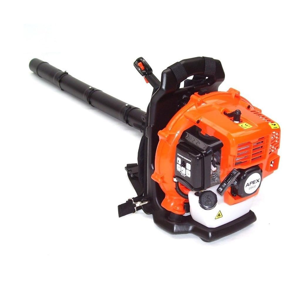 Trade Shop - Soffiatore A Zaino con Motore A A Scoppio da 42,7cc - 2 Tempi Foglie Giardino