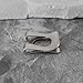 Create idea 10pcs Clevis Clip Fastener for Pin Diameter M8 Nickel 65 Manganese Speed Fasteners Clips Clamp U Nut Clips Screw(17.8x14.1x8mm)