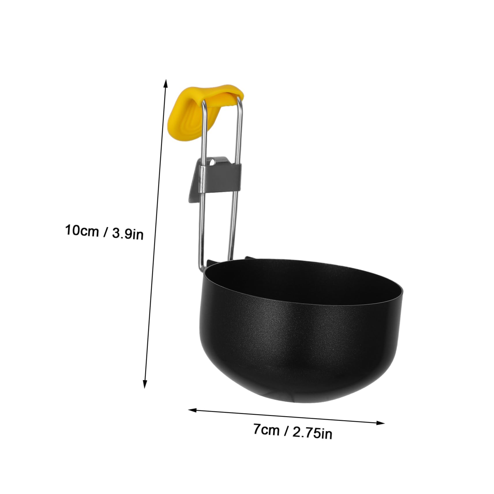 Hemobllo 2pcs Non-stick Egg Maker Rings Spoon Foldable Handle Egg Molds Stainless Steel Circles for Muffins Versatile Cooking Kitchen Gadgets