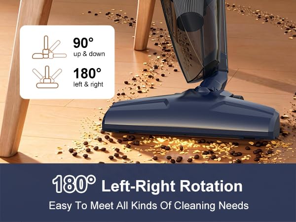 Image of Corded vacuum cleaners for home, 14KPa Powerful Suction with 600W Motor, Lightweight Stick Vacuum Cleaner, Converts to Handheld with Washable Filter, Vacuum for Pet Hair, Carpet, Hard Floors, offices