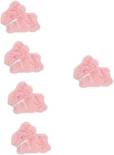 TEHAUX 5 Peças Carteira De Coelho De Pelúcia Bolsas De Moedas De Páscoa Carteira De Coelho De Pelúcia Bolsa De Páscoa Carteiras De Desenhos Animados Organizador Bolsa De Coelho Bolsa Com