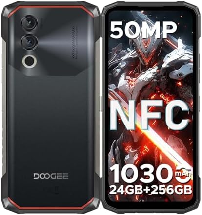 DOOGEE Blade10 Power Teléfono Móvil Irrompible Libre Android 14, ...
