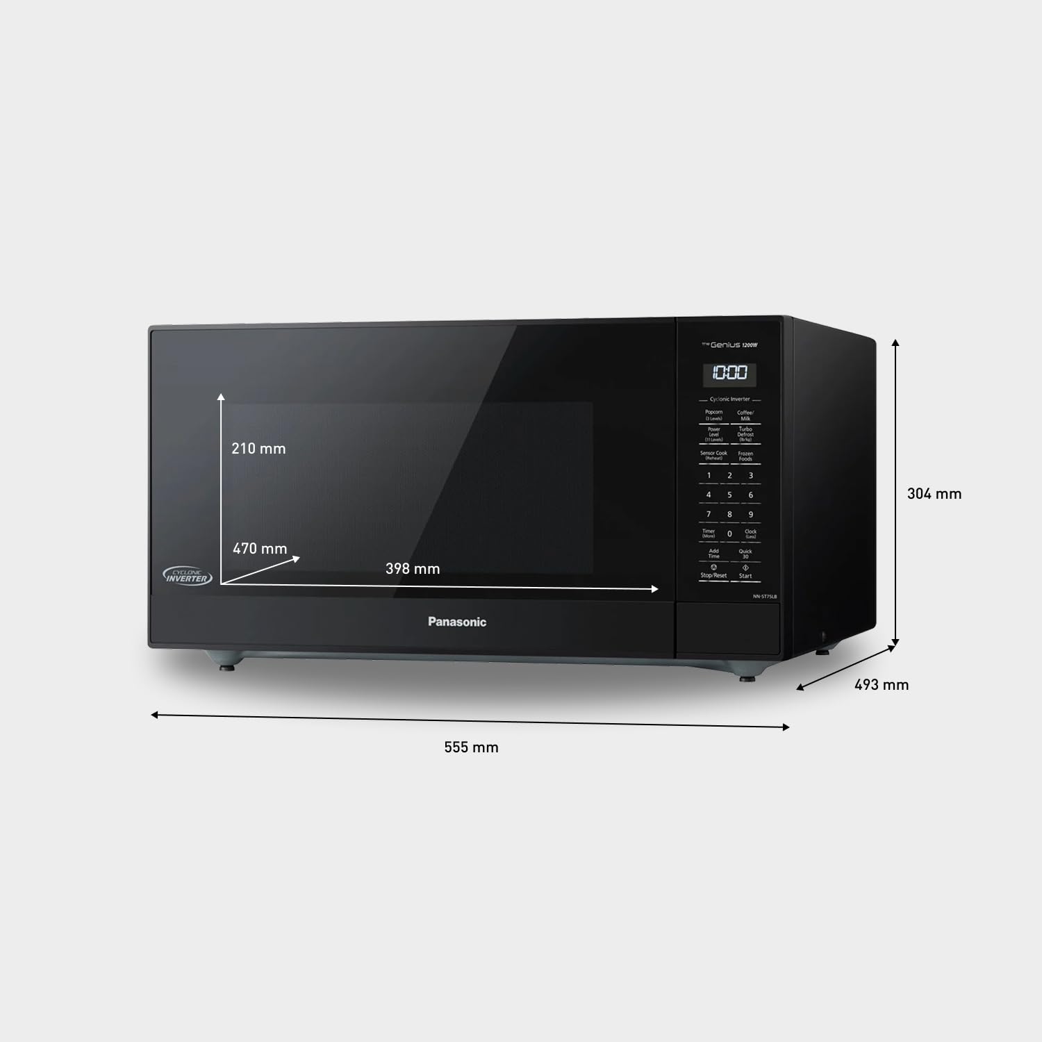 Amazon.com: Panasonic NNST75LBC Family Size Genius Cyclonic