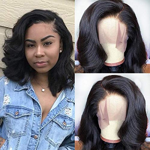 Jolibabe Body Wave Lace Front Wigs Human Hair with Baby Hair Hand Made
