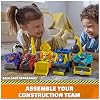 Rubble & Crew, Motors Wrecking Ball Toy Truck with Action Figure and Movable Construction Toys, Kids Toys for Ages 3 and Up
