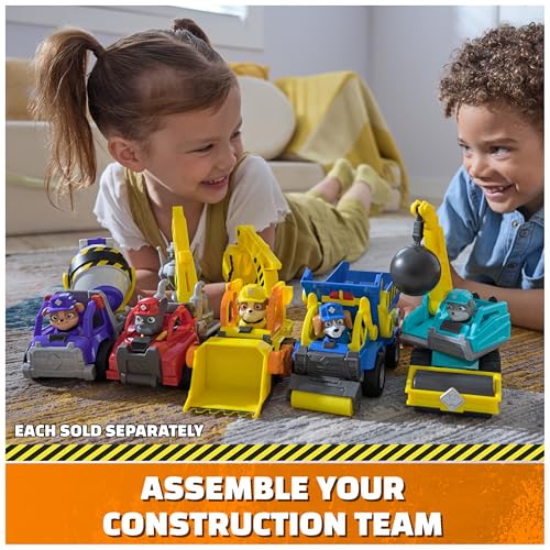 Rubble & Crew, Motor’s Wrecking Ball Toy Truck with Action Figure and Movable Construction Toys, Kids Toys for Ages 3 and Up by Rubble & Crew - Image 6